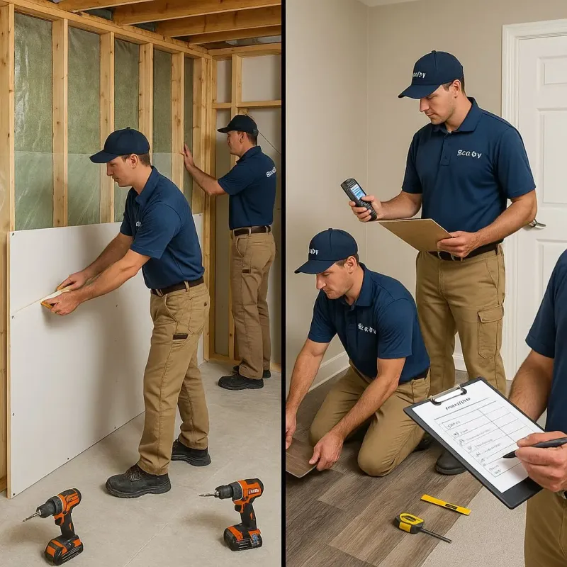 Repairs and Reconstruction process in Clifton, NJ